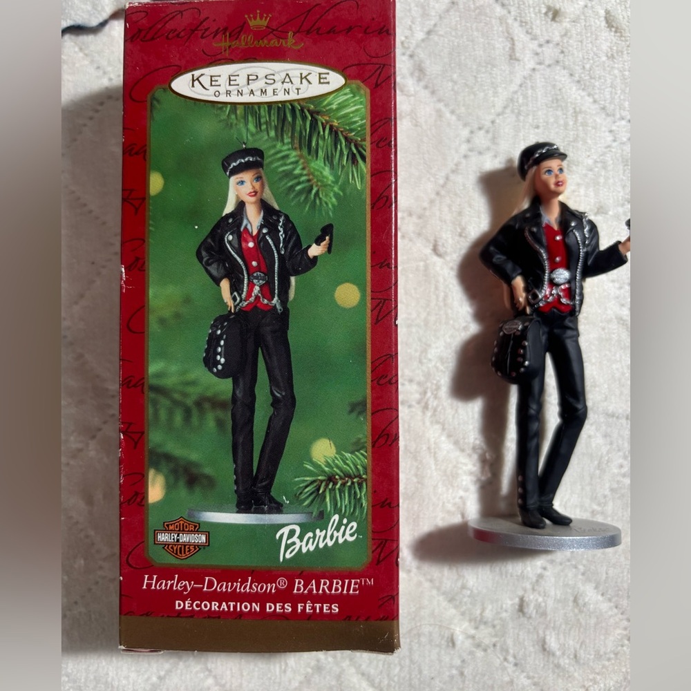 Hallmark Harley-Davidson Barbie ornament